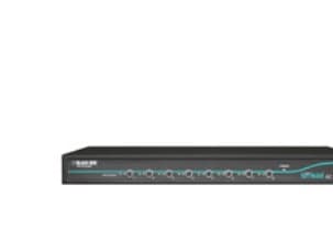Black Box ServSwitch EC for PS/2 and USB Servers and PS/2 or USB Consoles - KVM-svitsj - 8 x KVM port(s) - 1 lokalbruker - stasjonær