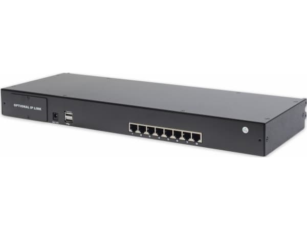 DIGITUS Professional DS-72216 - Omkopplare för tangentbord/video/mus - 16 x KVM port(s) - rackmonterbar