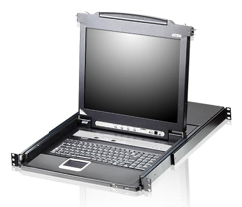 ATEN CL5708N KVM-switchar Rackmontering Svart