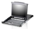 Miniatyrbild 3 av 5: ATEN CL5708N KVM-switchar Rackmontering Svart