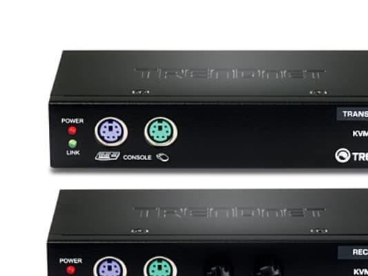 TRENDnet TK-EX3 KVM Extension Kit - Förlängare för tangentbord/video/mus Svart