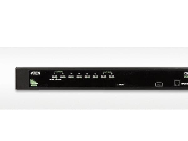 ATEN CS1308-AT-G KVM-kytkin Telineasennus Musta