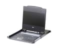 Miniatyrbild 1 av 5: ATEN CL6700MW-ATA-2XK06GG, 1920 x 1080 pixlar, Full HD, Rackmontering, 1U, 19,4 W, Svart