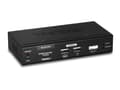 Miniatyrbild 1 av 5: TRENDnet TK-EX4 KVM Extension Kit - Förlängare för tangentbord/video/mus - USB - upp till 100 m