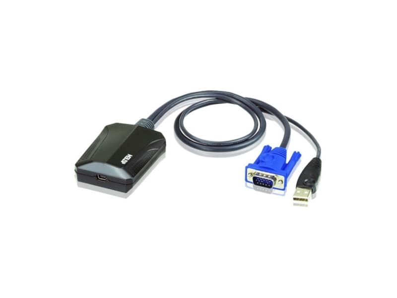 ATEN Kraschvagnsadapter till USB-försedd KVM-konsol för bärbar dator