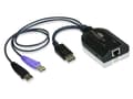 Miniatyrbild 3 av 5: ATEN KA7169 nätverkskort/adapters USB 2.0