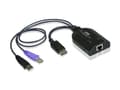 Miniatyrbild 4 av 5: ATEN KA7169 nätverkskort/adapters USB 2.0