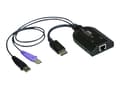 Miniatyrbild 1 av 5: ATEN KA7169 nätverkskort/adapters USB 2.0