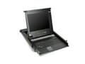 Miniatyrbild 2 av 5: ATEN CL1000M - KVM-konsol - 17" - kan monteras i rack - 1280 x 1024 - VGA - 1U