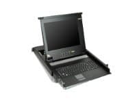 ATEN CL1000M, 1280 x 1024 pikseliä, Telineasennus, 16 W, 1U, Musta