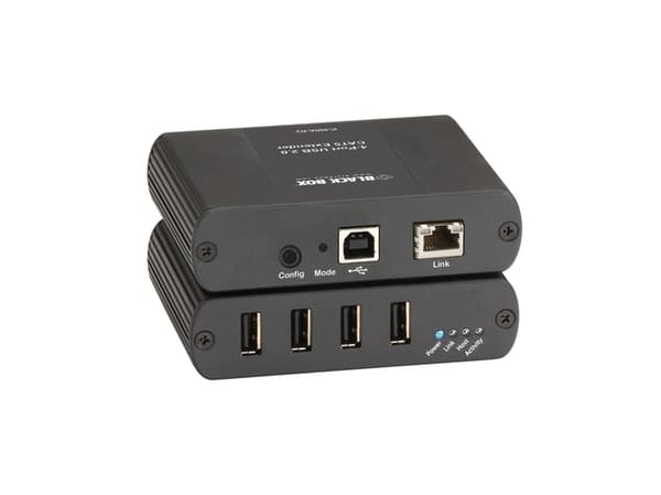 Black Box - USB-förlängningskabel - USB 2.0 - 4 portar - upp till 100 m