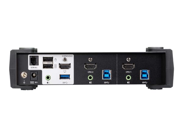 ATEN CS1822-AT-G, 4096 x 2160 pikseliä, 4K Ultra HD, 1,78 W, Musta
