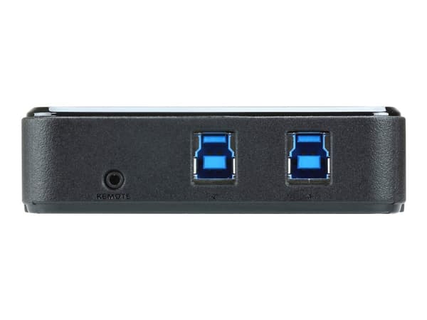 ATEN US3324 2 x 4 USB 3.1 Gen1 Peripheral Sharing Switch - USB-växel - 4 x USB 3.1 Gen 1 - skrivbordsmodell