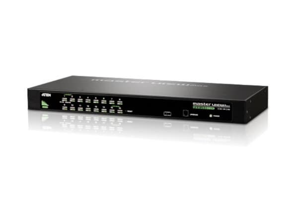 ATEN CS1316 - Omkopplare för tangentbord/video/mus/USB - 16 x KVM / USB - 1 lokal användare - skrivbordsmodell