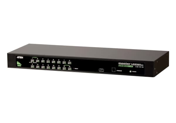 ATEN CS1316 - Omkopplare för tangentbord/video/mus/USB - 16 x KVM / USB - 1 lokal användare - skrivbordsmodell