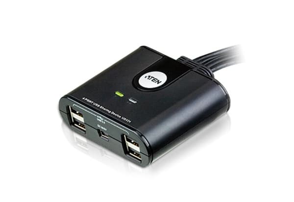 ATEN US424 - USB-växel - 4 x USB 2.0 - skrivbordsmodell - för ATEN UEH4002A