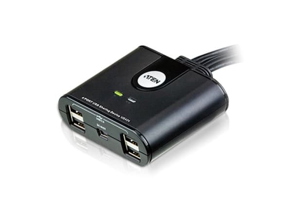ATEN US424 - USB-växel - 4 x USB 2.0 - skrivbordsmodell - för ATEN UEH4002A