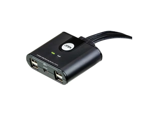 ATEN US424 - USB-växel - 4 x USB 2.0 - skrivbordsmodell - för ATEN UEH4002A