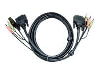 ATEN 1,8 m USB DVI-I Single Link KVM Cable