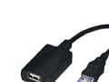 Miniatyrbild 1 av 5: ROLINE 5m USB 2.0 A, 5 m, USB A, USB A, USB 2.0, Hane/Hona, Svart