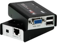 ATEN CE 100 Local and Remote Units - Förlängare för tangentbord/video/mus - USB - upp till 100 m