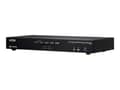 Miniatyrbild 3 av 5: ATEN CS1844 4-Port USB 3.0 4K HDMI Dual Display KVMP Switch - Omkopplare för tangentbord/video/mus/ljud/USB - 4 x KVM/ljud/USB - 1 lokal användare -
