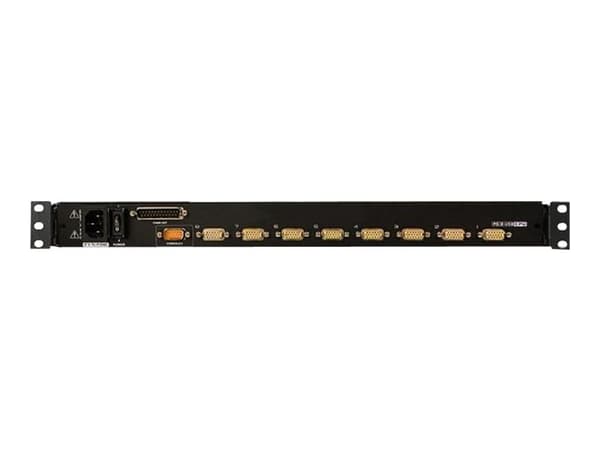 ATEN Slideaway CL5708M - KVM-konsol - 17" - kan monteras i rack - 1280 x 1024 @ 75 Hz - 1U