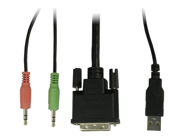 Argus AS-9108DA - KVM / audio-kytkin - 8 x KVM / audio - 1 lokalbruger - desktop, monterbar på stativ