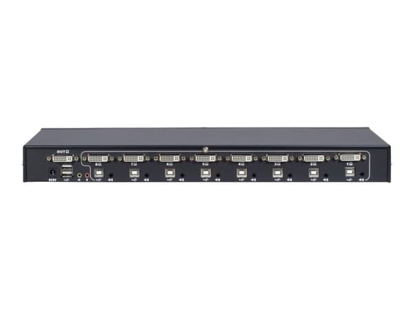 Argus AS-9108DA - KVM / audio-kytkin - 8 x KVM / audio - 1 lokalbruger - desktop, monterbar på stativ