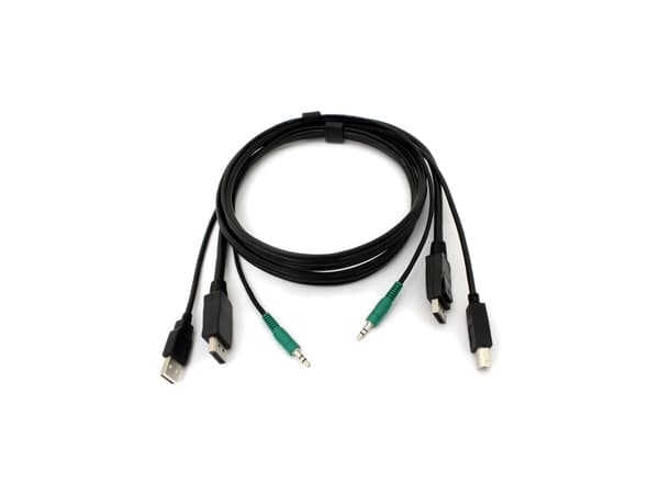 Black Box - Video- / USB / audio-kabel - USB, mini-phone stereo 3.5 mm, HDMI (hann) til mini-phone stereo 3.5 mm, USB-type B, HDMI (hann) - 1.8 m