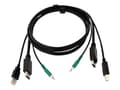 Miniatyrbilde 1 av 2: Black Box - Video- / USB / audio-kabel - USB, mini-phone stereo 3.5 mm, HDMI (hann) til mini-phone stereo 3.5 mm, USB-type B, HDMI (hann) - 1.8 m
