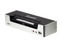 ATEN CubiQ CS1792 USB 2.0 HDMI KVMP Switch - Omkopplare för tangentbord/video/mus/ljud - 2 x KVM/ljud - 1 lokal användare - skrivbordsmodell Svart, Grå