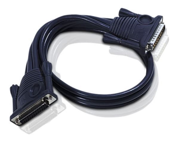 ATEN 2L-1705 - Tastatur / video / musekabel (KVM) - DB-25 (hann) til DB-25 (hunn) - 5 m - for MasterView Pro Model CS1004, Pro Model CS1008, Pro Mode