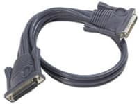 ATEN 2L-1705 - Tastatur / video / musekabel (KVM) - DB-25 (hann) til DB-25 (hunn) - 5 m - for MasterView Pro Model CS1004, Pro Model CS1008, Pro Mode