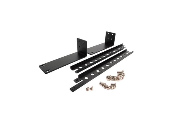 StarTech.com SV431RACK, Kiinnityskiinnike, Musta, 1U, CE, REACH, StarTech.com SV431, 220 mm