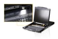 Miniatyrbild 3 av 4: ATEN CL5816N, 1280 x 1024 pixlar, SXGA, Rackmontering, 27,2 W, 1U, Svart