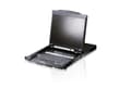 Miniatyrbild 1 av 4: ATEN CL5816N, 1280 x 1024 pixlar, SXGA, Rackmontering, 27,2 W, 1U, Svart