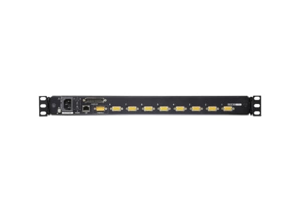 8 Port 17" LCD KVM Over IP Switch (USB - PS/2 VGA)