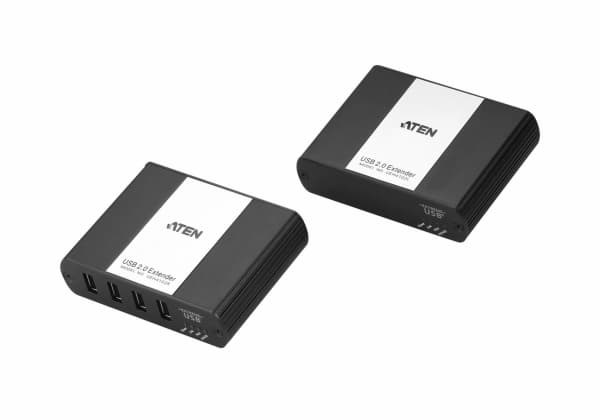 ATEN UEH4102 Local and Remote Units - USB-förlängningskabel - 4 portar - upp till 100 m