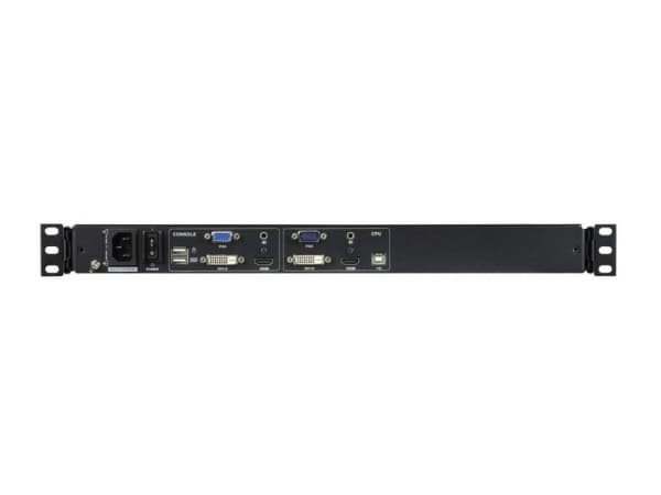 ATEN CL6700MW, 1920 x 1080 piksler, Full HD, Rack-montering, 19,4 W, 1U, Sort