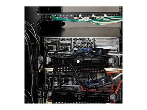 APC KVM1116R - KVM-svitsj - 1 lokalbruker - 1 IP-bruker - rackmonterbar - for P/N: SMTL1000RMI2UC, SMX1000C, SMX1500RM2UC, SMX1500RM2UCNC, SMX750C, S