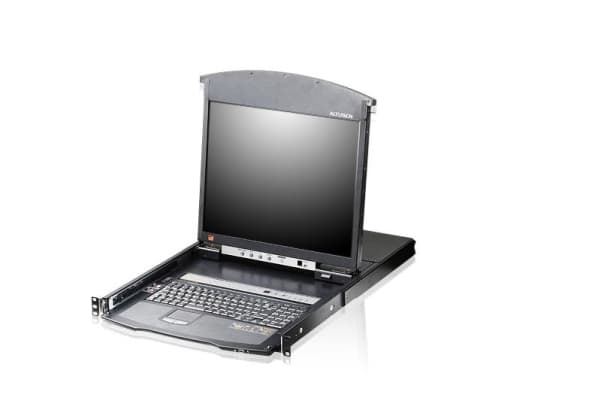 ATEN KL1516AIN, 1920 x 1200 piksler, Ethernet/bredbåndsforbindelse, WUXGA, Rack-montering, 25,4 W, 1U