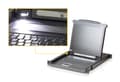 Miniatyrbild 4 av 5: ATEN PS/2 VGA LCD-konsol, 43,2 cm (17"), 1280 x 1024 pixlar, TFT-LCD, 250 cd/m², 1000:1, 170°