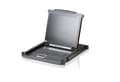 Miniatyrbild 1 av 5: ATEN PS/2 VGA LCD-konsol, 43,2 cm (17"), 1280 x 1024 pixlar, TFT-LCD, 250 cd/m², 1000:1, 170°