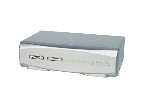 Lindy 39304 KVM-bryter Sølv