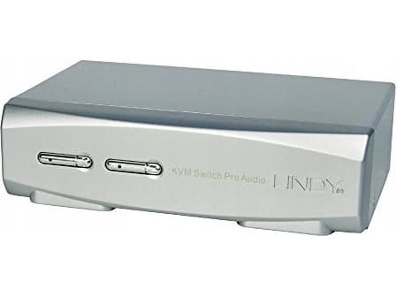 Lindy 39304 KVM-bryter Sølv