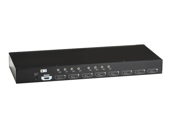 Black Box 1x8 HDMI Splitter - Video/lyd-splitter - 8 x HDMI - stasjonær