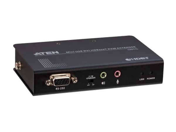 ATEN CE 611 - KVM / lyd / seriell / USB-svitsj - HDBaseT - USB - opp til 100 m
