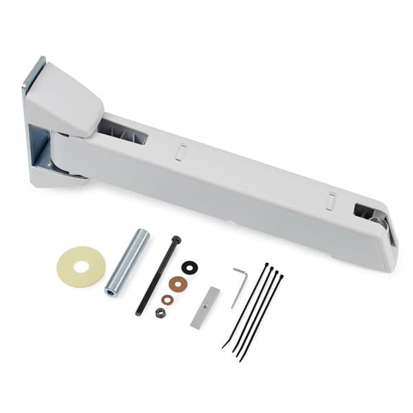 Ergotron StyleView Sit-Stand Combo Extender - Monteringskomponent (förlängningsarm, väggspårmontering, armskydd) - aluminium, kvalitetsplast - vit