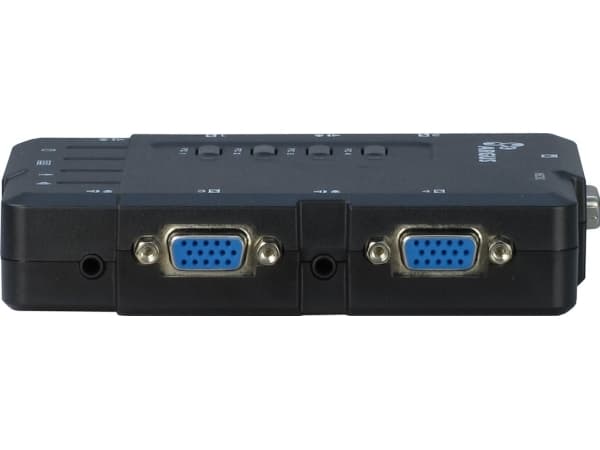 Argus KVM CS-41UA - KVM / lydsvitsj - 4 x KVM/lyd - 1 lokalbruker - stasjonær